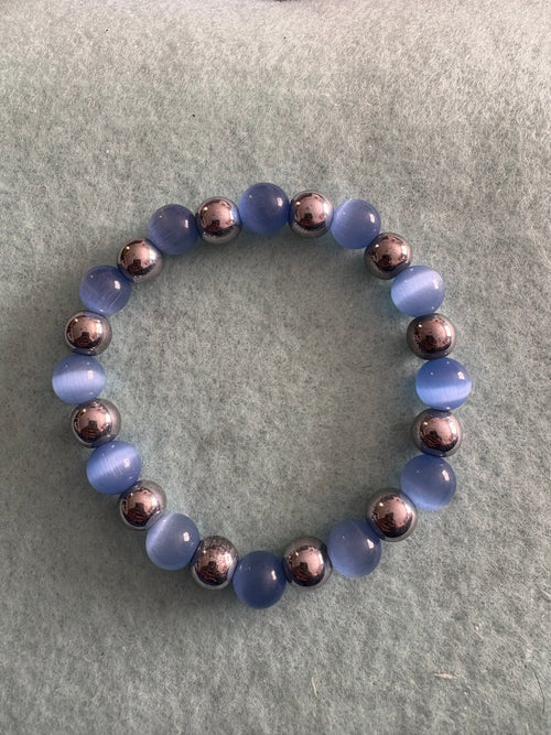 Blue & Silver